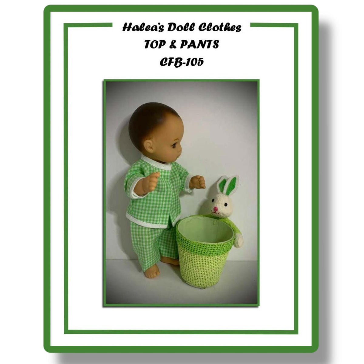 PDF Pattern 0105 Top Pants Sew To Fit Little Bitty Caring For Baby American Girl