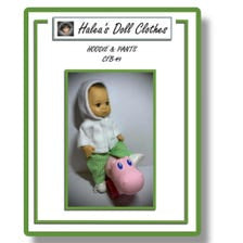 PDF Pattern 0049 Hoodie Pants Sew To Fit Little Bitty Caring For Baby American Girl