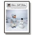 PDF Pattern 0014 Coat and Hat Crochet To Fit Little Bitty Caring For Baby American Girl Sport Weight