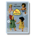 PDF Pattern 0585 Vintage Knitting Pattern to Fit 10-16" Dolls