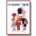 PDF Vintage Pattern 2830 Sewing to Fit 18" American Girl